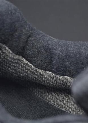Мужские зимние термо кроссовки серые с черным baas 741294 фото