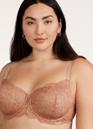 ♥️мереживний бюстгальтер thirdlove 24/7 lace balconette bra (usa) 🇺🇸