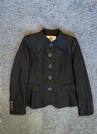 Burberry шерсть + кашемир укороченное пальто от премиум бренда