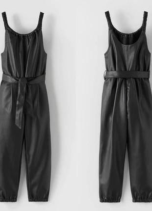 Комбінезон шкіра, шкіряний для дівчинки оригінал зара zara