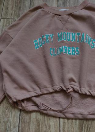 Толтовка оверсайз, спущений плечовий шов, ідеальний стан, низ регулюється