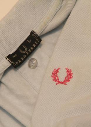 Fred perry рр l поло безрукавка из хлопка5 фото