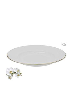 Ms-2430-2126 тарелка суповая (22.9см) 6шт/наб