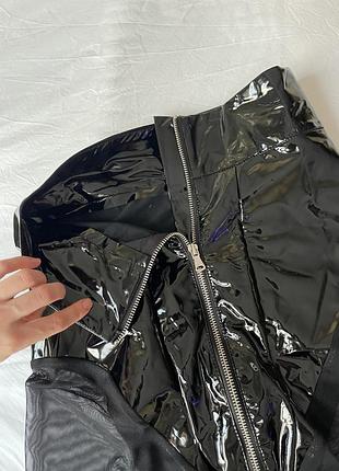 Мужские брюки латекс сетка прозрачные высокие клеш яркие эпатажные брюки кожаные...