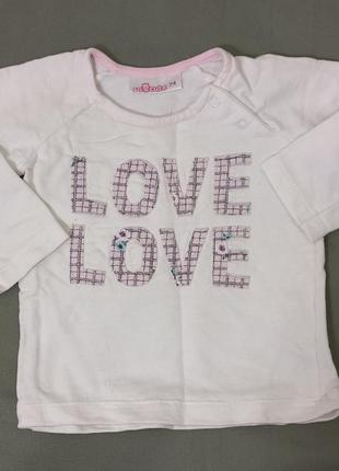 Рубашка на девочку 6-9мис., 74 см.