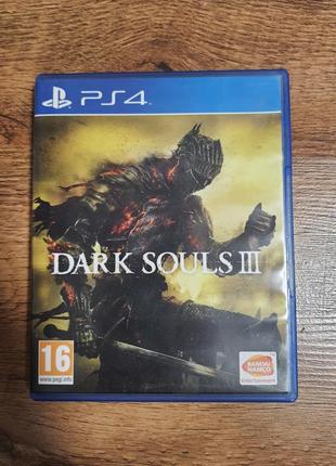 Диск ps4.  dark souls 3