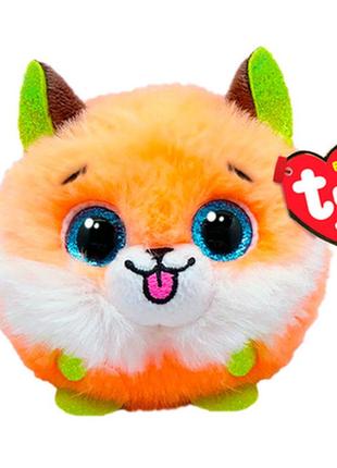 Мягкая игрушка ty puffies лисичка fox