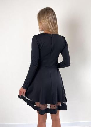 Платье черное4 фото