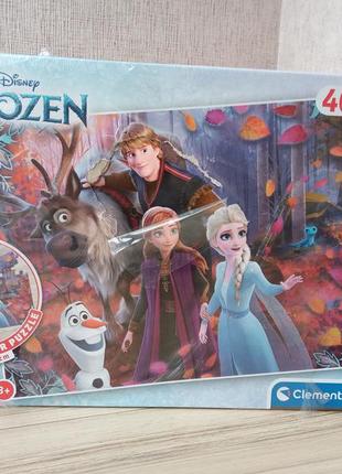 Напольні великі пазли clementoni disney frozen