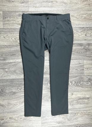 Under armour штаны брюки w38 l30 размер серые оригинал