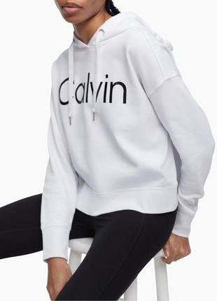 Женское худи calvin klein с логотипом