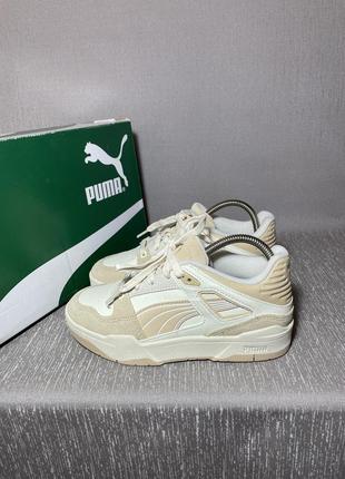 Женские кожаные кроссовки puma slipstream