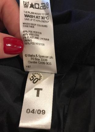Юбка мили с воланом m&s , р.10/36-38/s-m5 фото