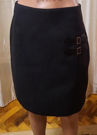 Теплая кашимировая юбка