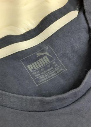 Мужская темно синяя футболка puma7 фото