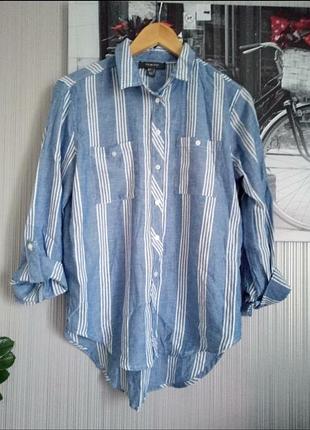 Новая легкая  рубашка размер с