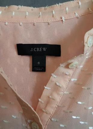 Элегантная шелковая блузка блуза j.crew4 фото
