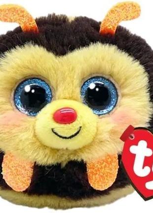 Мягкая игрушка ty puffies пчелка zinger