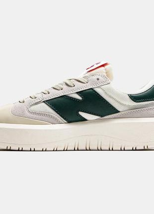 Кроссовки женские nb ct302 white nightwatch green3 фото