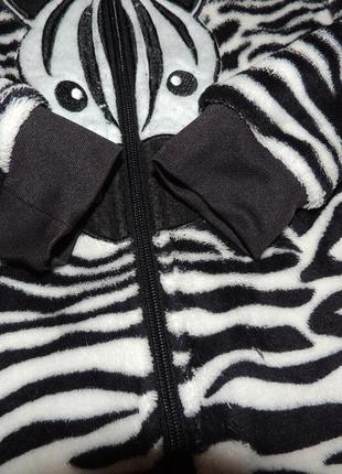 Теплая пижама пижама 3-4р. кигурумы кигуруми ромпер плюшевая4 фото