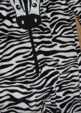 Теплая пижама пижама 3-4р. кигурумы кигуруми ромпер плюшевая3 фото
