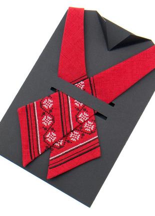 Вишита крос краватка