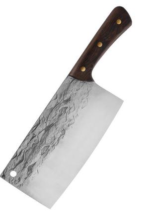 Кухонный нож топор для мяса 20 см из нержавеющей стали9 фото