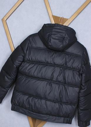 Куртка чоловіча зимова синтепон молодіжна еко шкіра норма (l-xl-2xl-3xl-4xl) amodeski-це мода та стиль2 фото