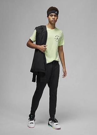 Спортивные штаны nike jordan m j df sprt stmt air flc pant  (арт. dv9785-010)2 фото