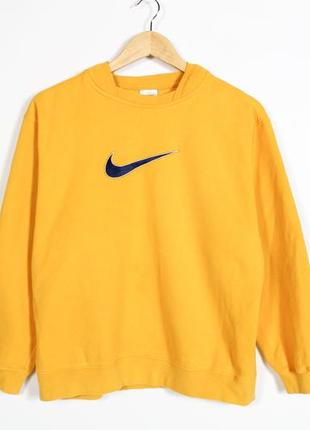 Nike vintage swoosh кофта свитшот женский размер xs-s