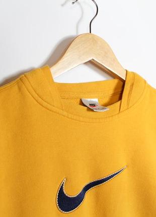 Nike vintage swoosh кофта світшот жіночий розмір xs-s2 фото