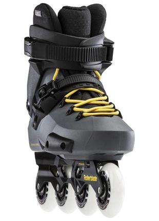 Ролики rollerblade twister edge anthracite yellow 2022 46 403 фото