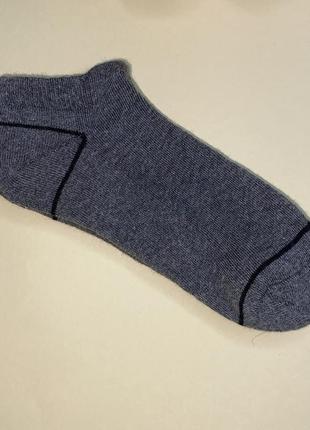 Шкарпетки базових кольорів розмір:  ✔️ 29/35 ( високі темно сині та короткі сірі) ✔️35/384 фото