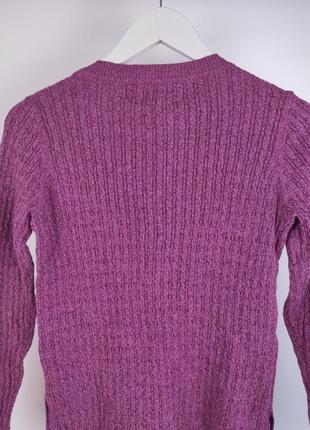 Фіолетова кофта, светр, джемпер від karen scott6 фото