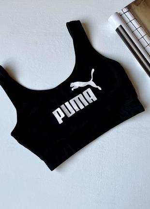 Трикотажный топ puma!