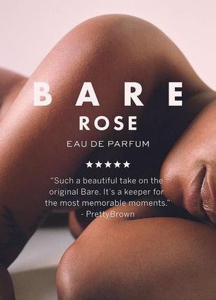 Набор the bare rose duo от victoria's secret парфюмированная вода и ароматическая свеча3 фото