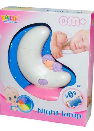 Ночник kaichi с bluetooth управлением розовый