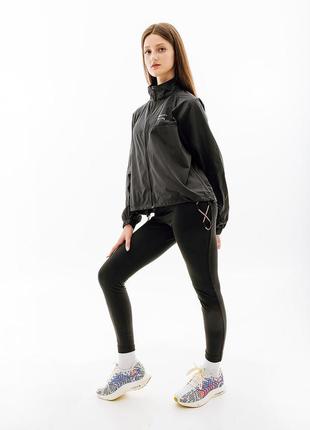 Женская ветровка nike w nk df air jacket  черный m (7ddx0263-010 m)1 фото