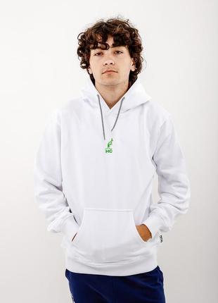 Мужское худи australian zoom hoodie fleece  белый 2xl (7dhcufe0060-002 2xl)