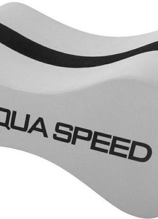 Колобашка для плавания aqua speed wave pullbuoy 9834 серый уни osfm 293-26