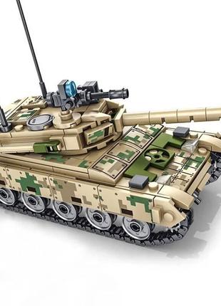 Конструктор лего "танк" 432 деталі + 2 солдатики