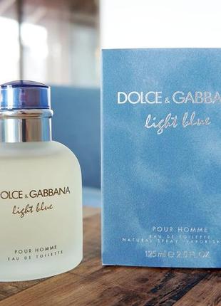 Dolce & gabbana light blue men💥original 3 мл розпив аромату затест4 фото
