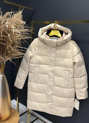 Куртка женская зимняя  холлофайбер молодежная удлиненная стеганная (48-50-52-54-56) amodeski-это мода и стиль