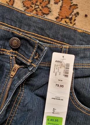 Брендовые фирменные стрейчевые джинсы wrangler модель regular fit,оригинал,новые с бирками,размер 34/34.4 фото