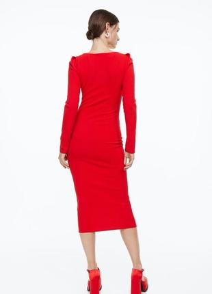 Новое красное платье h&amp;m2 фото