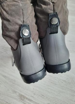 Утеплённые непромокаемые сапоги чоботи черевики  garodina4 фото