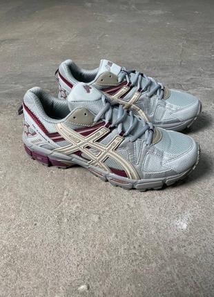 Asics gel-kahana 8 grey/red trail running