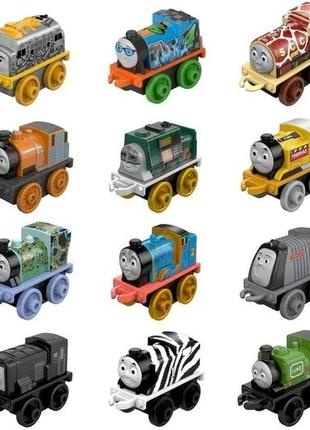 Thomas and friends паровозик томас и друзья коллекционный набор из 20 мини паровозиков fisher price