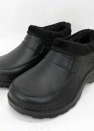 Мужские ботинки литые утепленные, ,бурки войлочные, бурки дедуши, бурки для дома. размер 433 фото