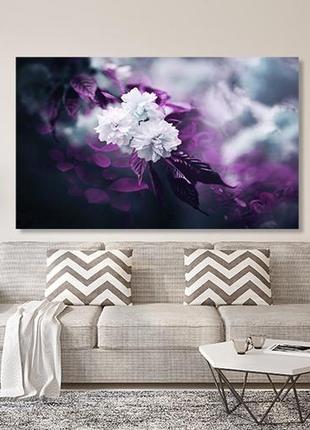Картина холст в гостиную / спальню   квіти      mlp_2522 фото